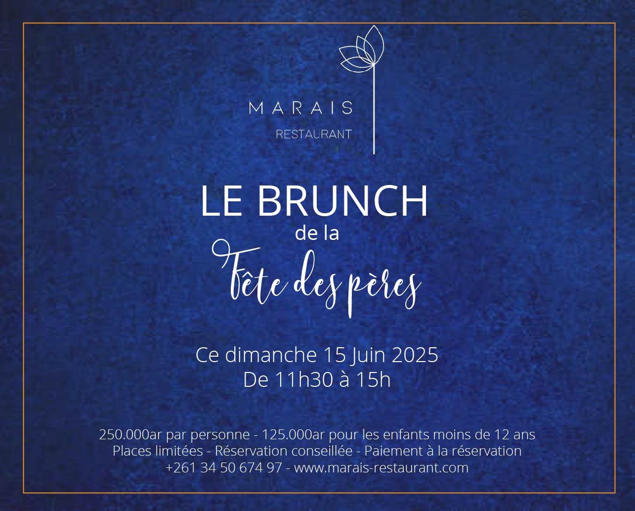 Brunch Fêtes des Pères