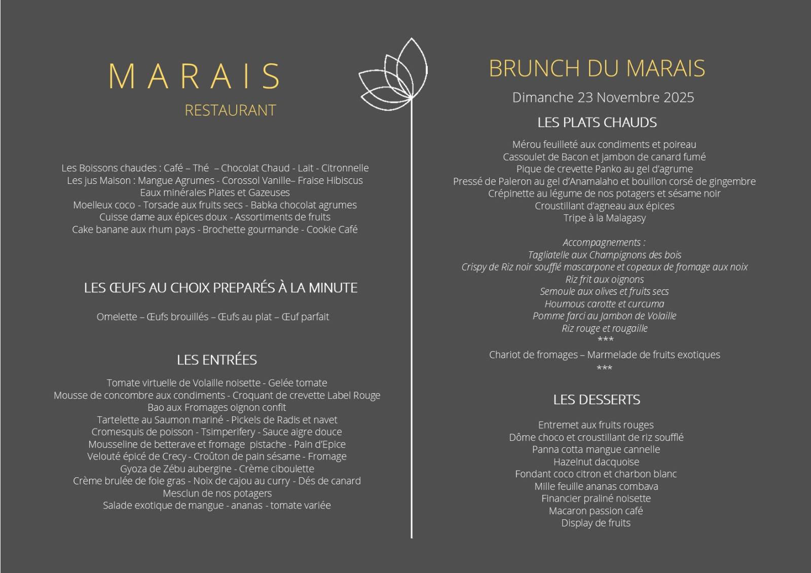 Le brunch du Marais