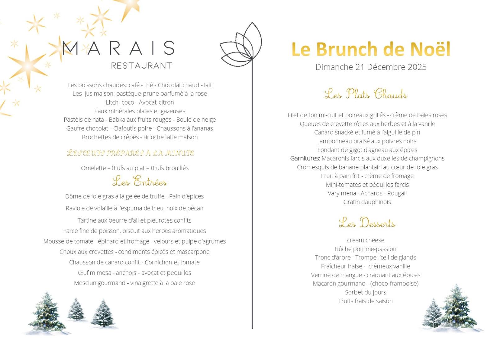 Le Brunch de Noël