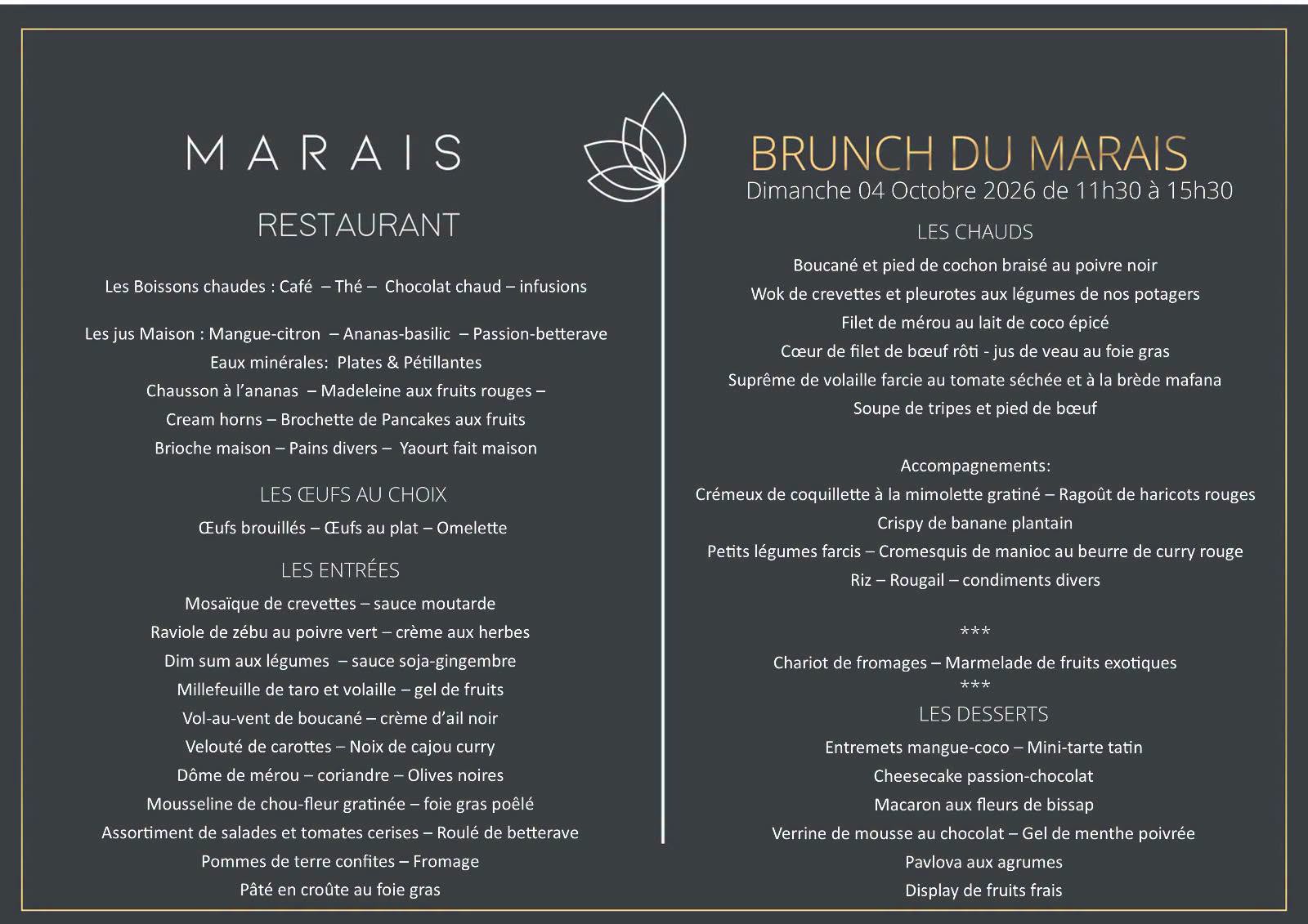Le brunch du Marais