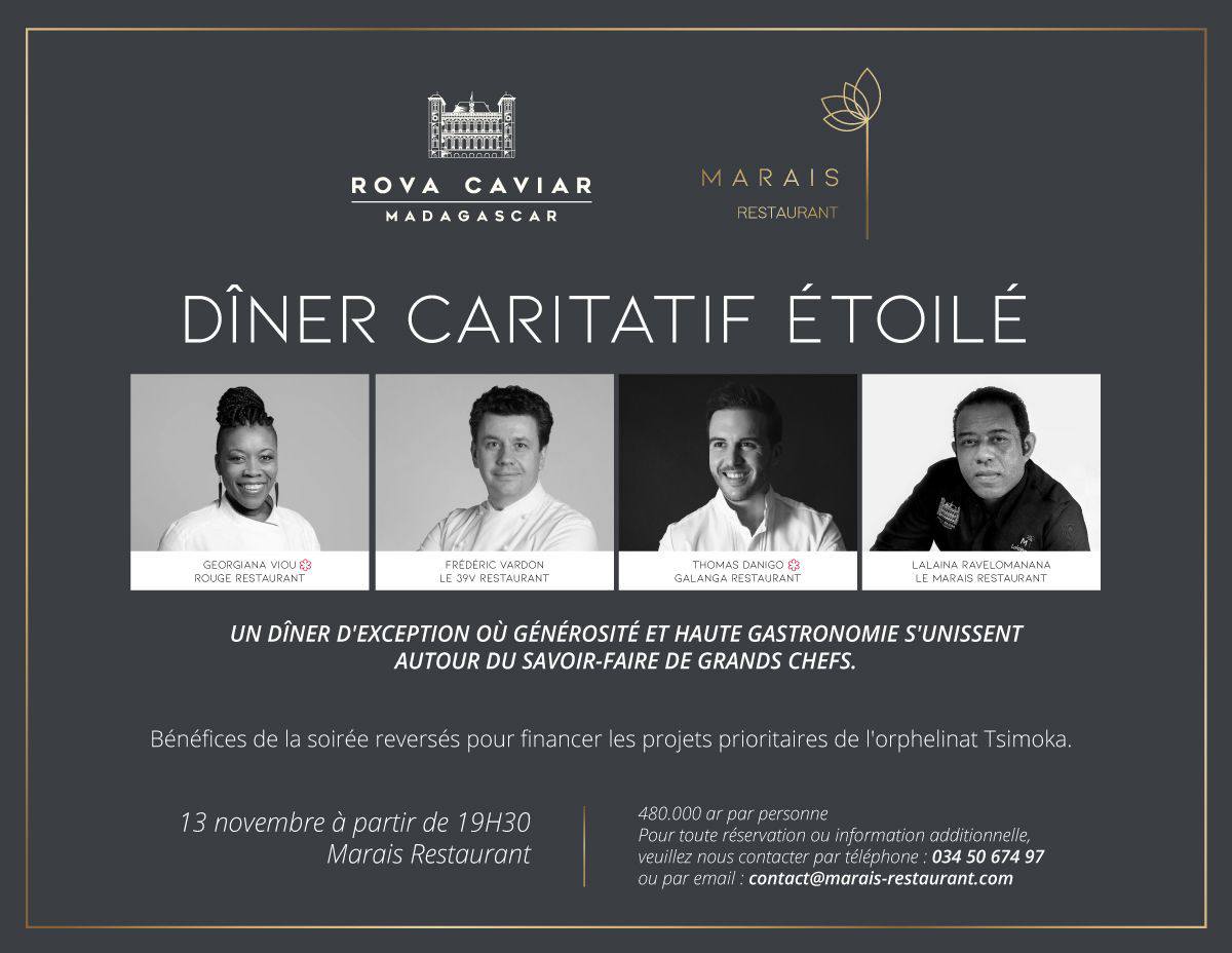 Dîner caritatif étoilé